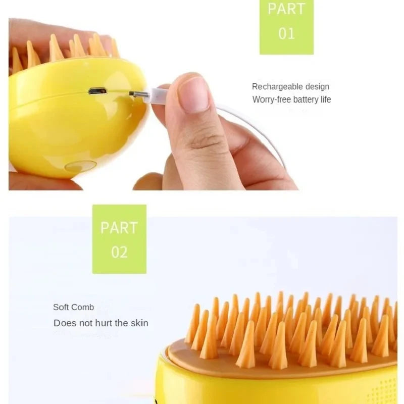 JasMyPurr® Steam Brush 2