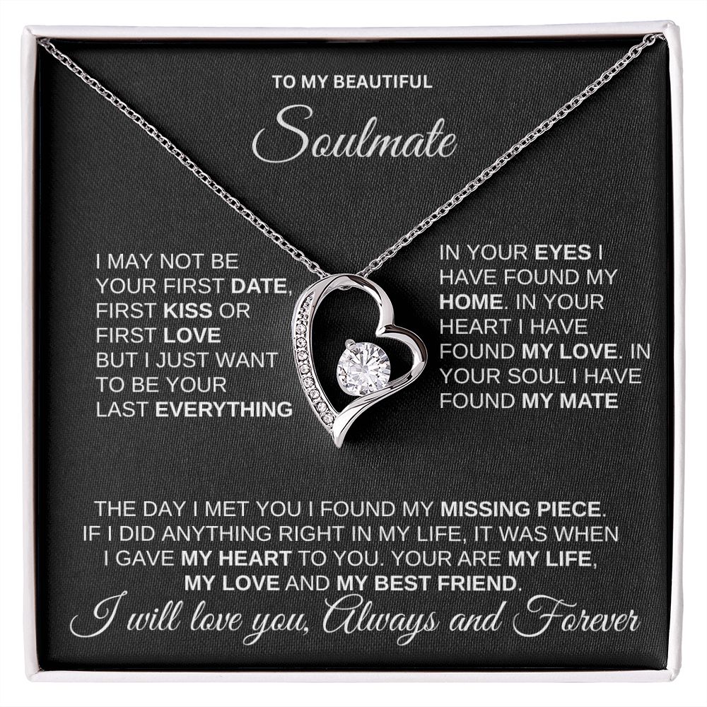 SOUL MATE BLACK I MAY NOT-- FOREVER LOVE -- MOTHERS DAY