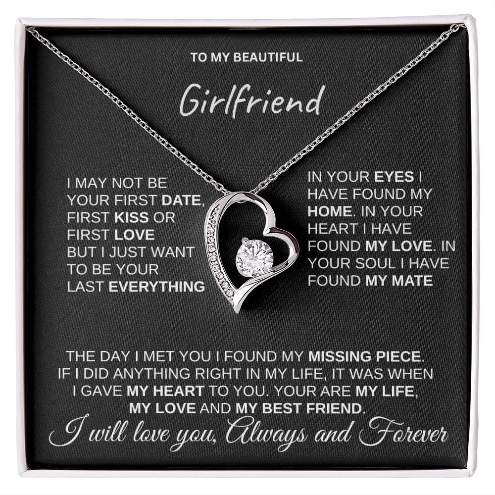 GIRLFRIEND BLACK FOREVER LOVE Mother's day