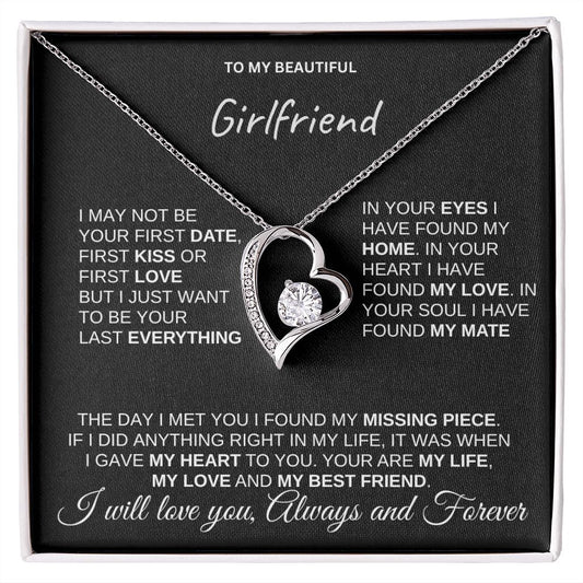GIRLFRIEND BLACK FOREVER LOVE Mother's day