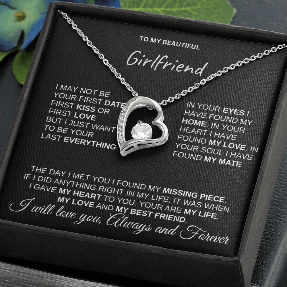 GIRLFRIEND BLACK FOREVER LOVE Mother's day