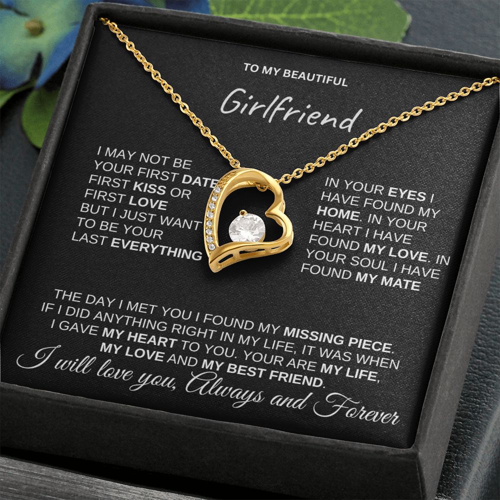GIRLFRIEND BLACK FOREVER LOVE Mother's day